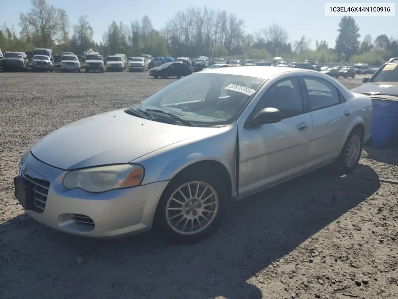 2004 Chrysler Sebring Lx VIN: 1C3EL46X44N100916 Lot: 52976785
