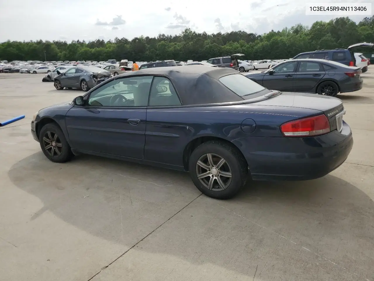 2004 Chrysler Sebring Lx VIN: 1C3EL45R94N113406 Lot: 53531285