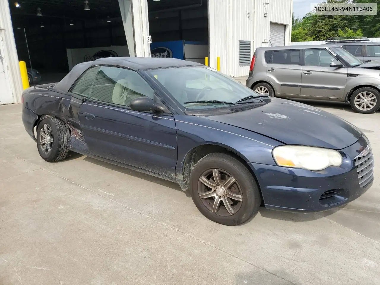 2004 Chrysler Sebring Lx VIN: 1C3EL45R94N113406 Lot: 53531285