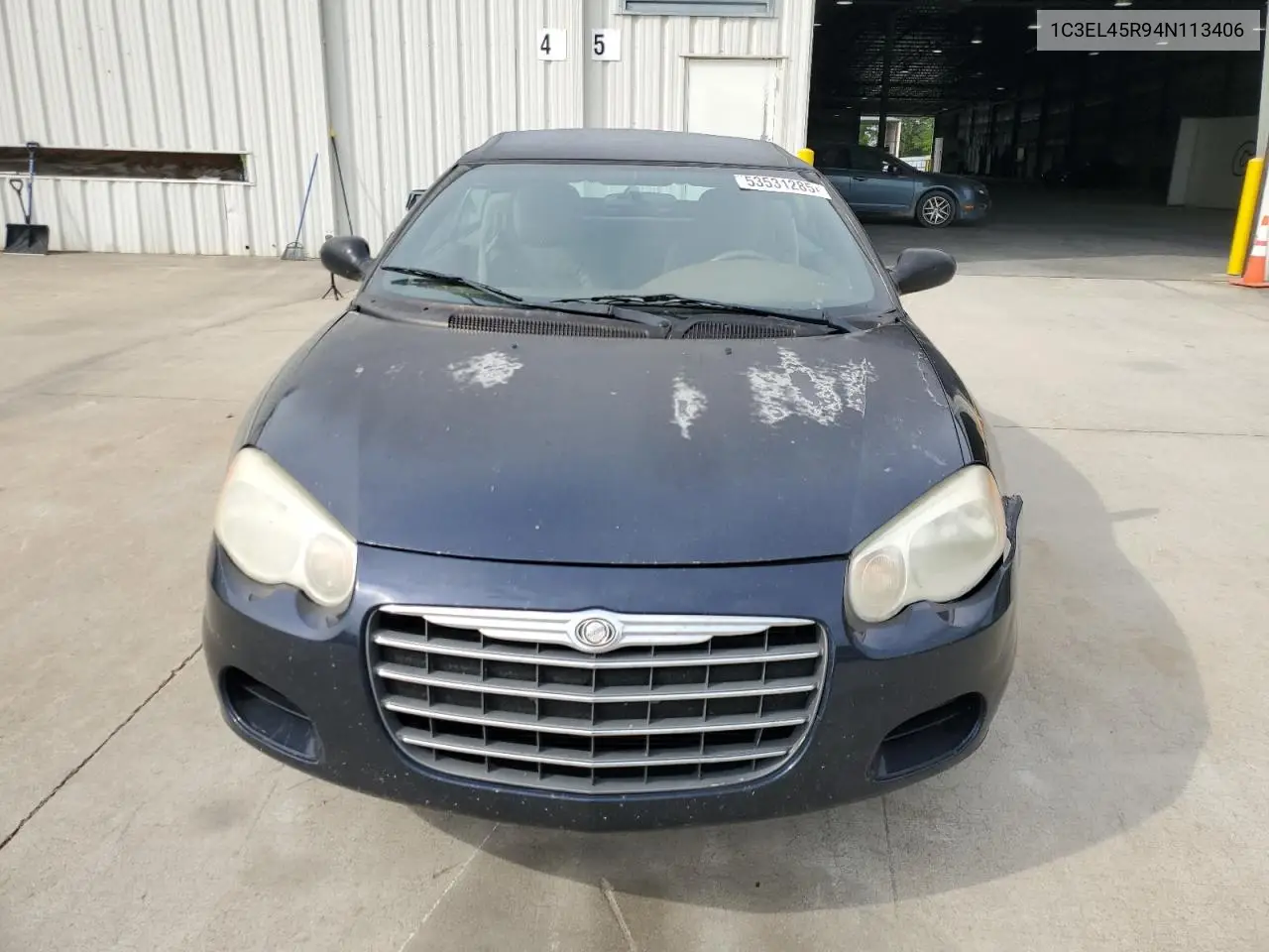 2004 Chrysler Sebring Lx VIN: 1C3EL45R94N113406 Lot: 53531285