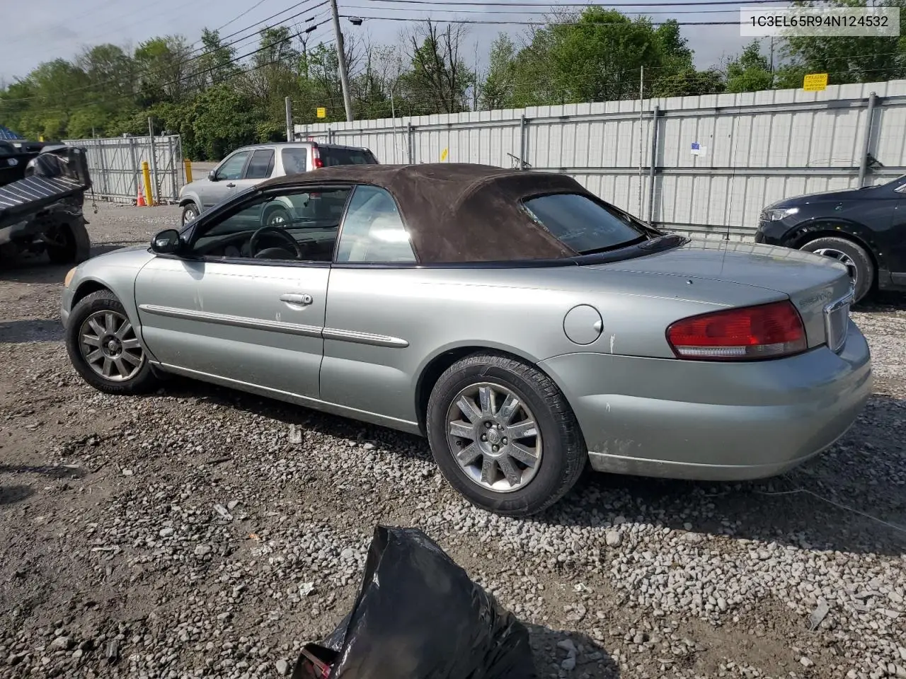 2004 Chrysler Sebring Limited VIN: 1C3EL65R94N124532 Lot: 54934805