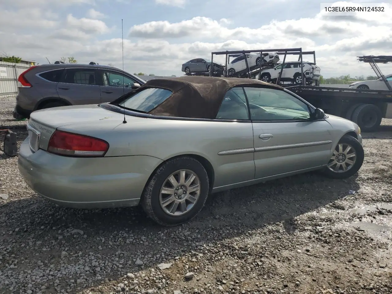 2004 Chrysler Sebring Limited VIN: 1C3EL65R94N124532 Lot: 54934805