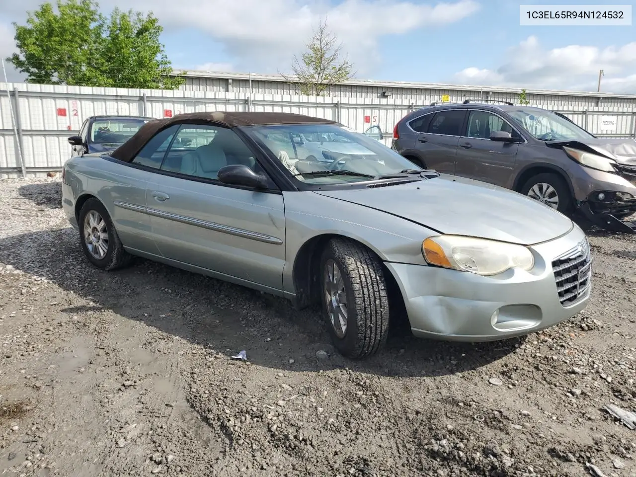 2004 Chrysler Sebring Limited VIN: 1C3EL65R94N124532 Lot: 54934805