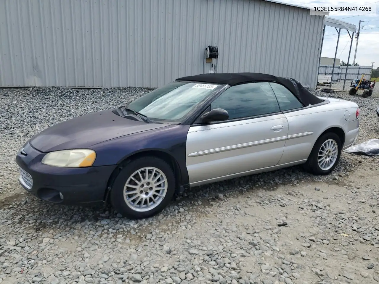2004 Chrysler Sebring Lxi VIN: 1C3EL55R84N414268 Lot: 55455125