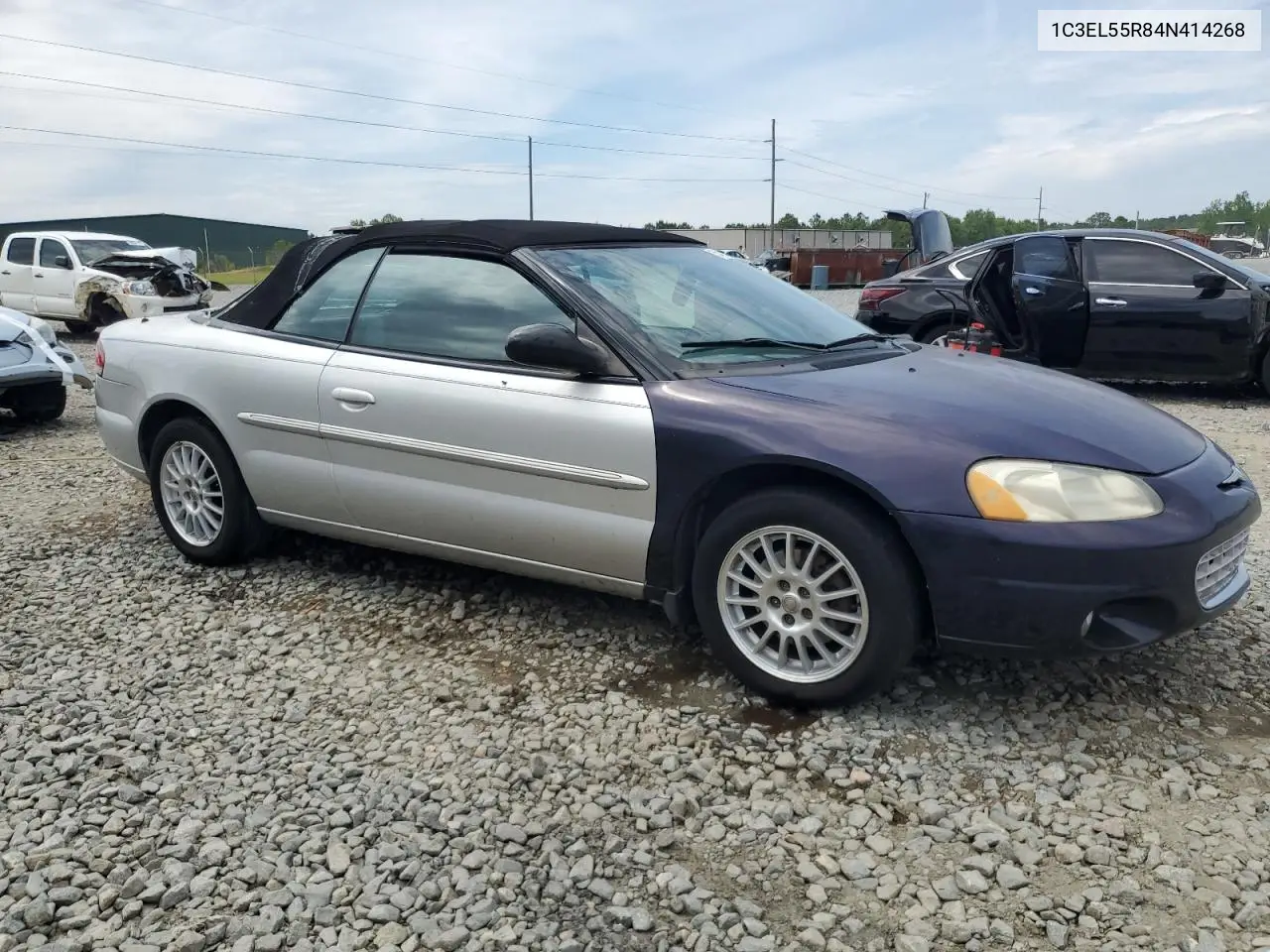 2004 Chrysler Sebring Lxi VIN: 1C3EL55R84N414268 Lot: 55455125