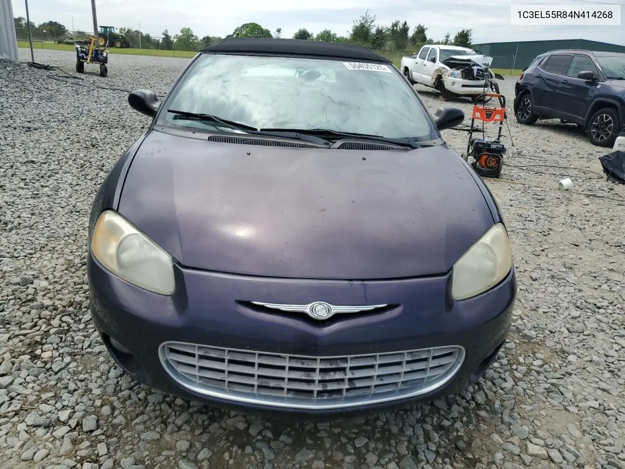 2004 Chrysler Sebring Lxi VIN: 1C3EL55R84N414268 Lot: 55455125