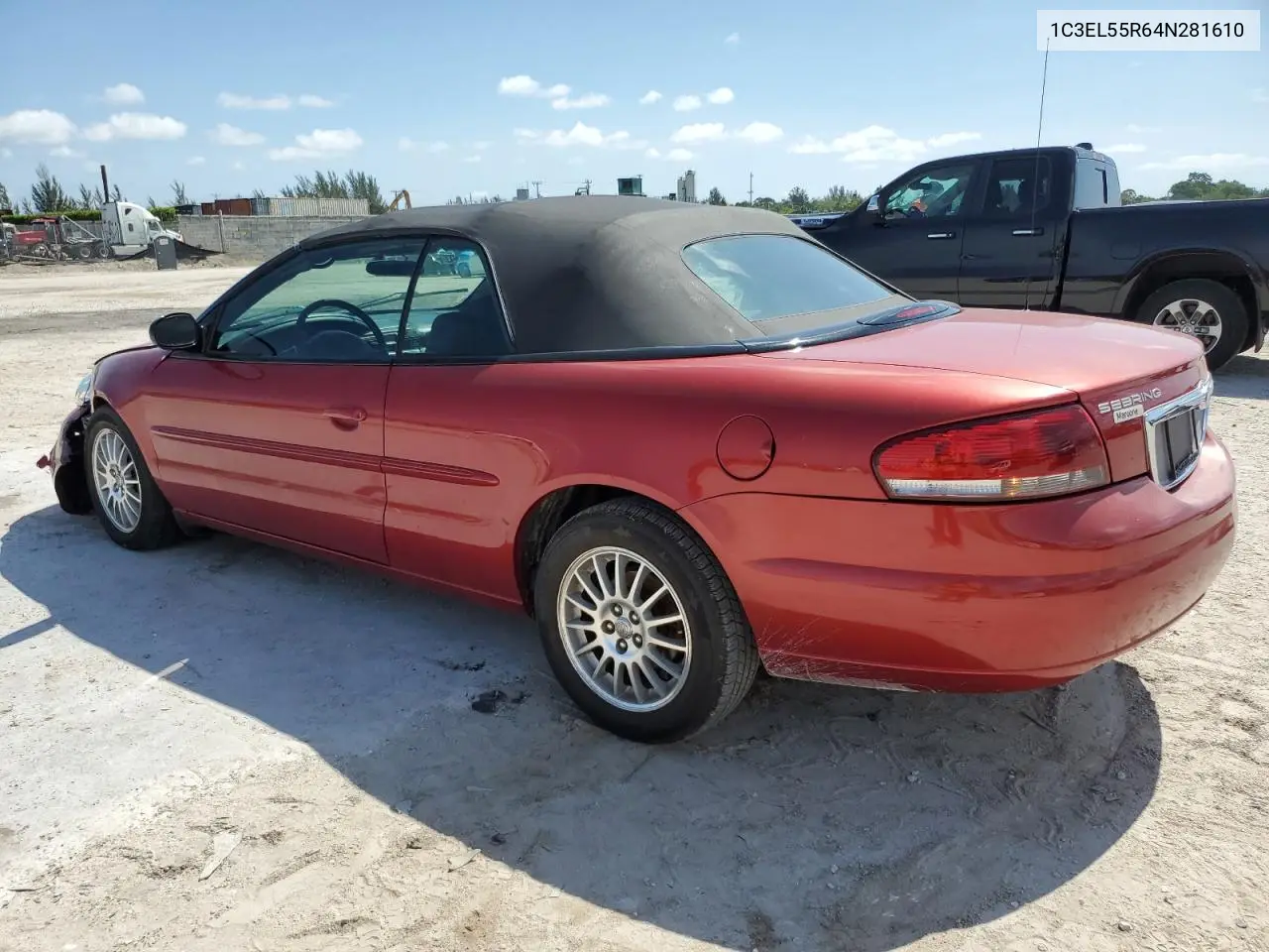 2004 Chrysler Sebring Lxi VIN: 1C3EL55R64N281610 Lot: 55959145