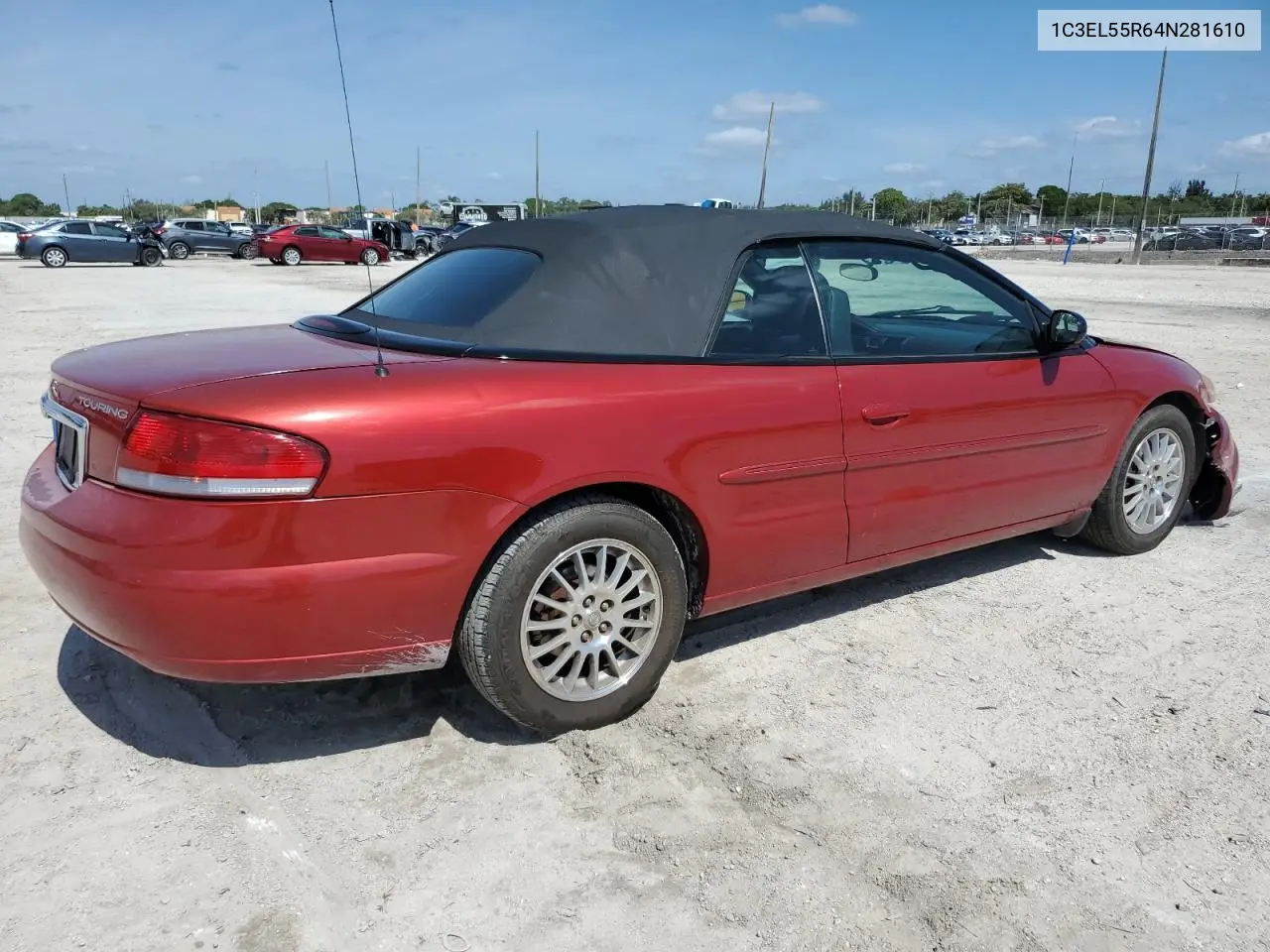 2004 Chrysler Sebring Lxi VIN: 1C3EL55R64N281610 Lot: 55959145
