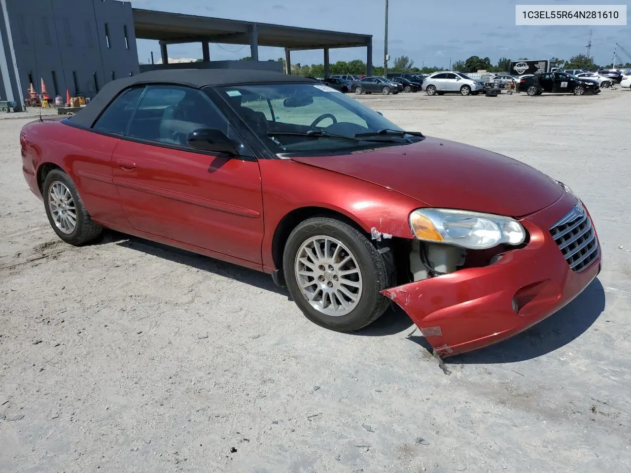 2004 Chrysler Sebring Lxi VIN: 1C3EL55R64N281610 Lot: 55959145