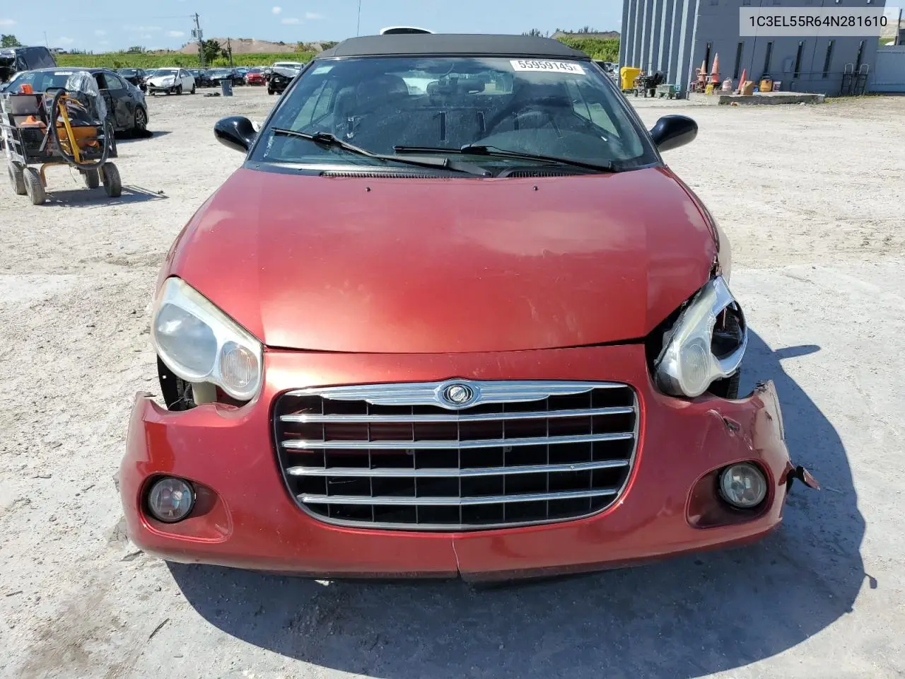 2004 Chrysler Sebring Lxi VIN: 1C3EL55R64N281610 Lot: 55959145