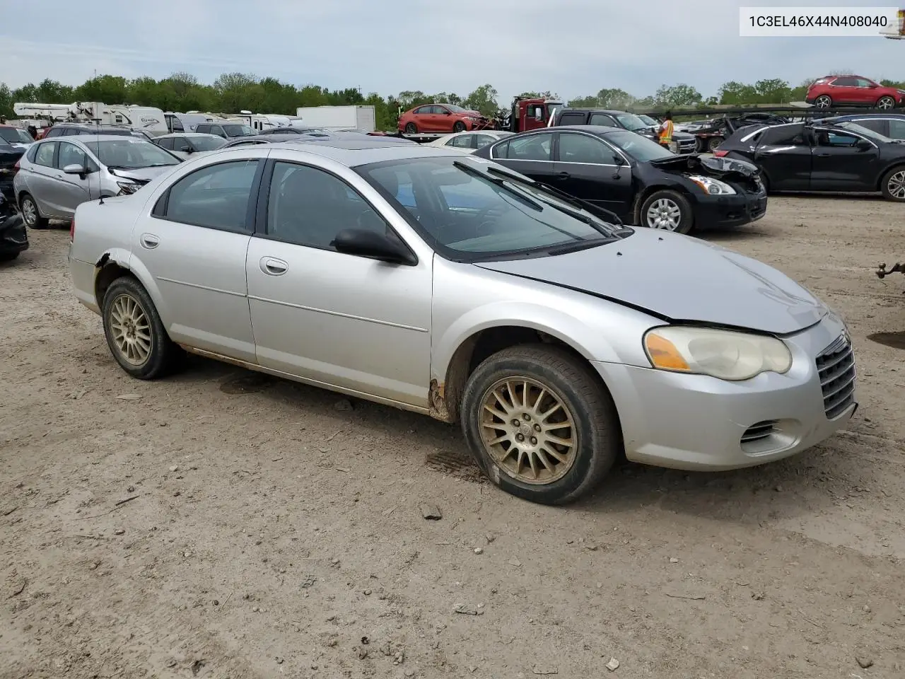 2004 Chrysler Sebring Lx VIN: 1C3EL46X44N408040 Lot: 57432055