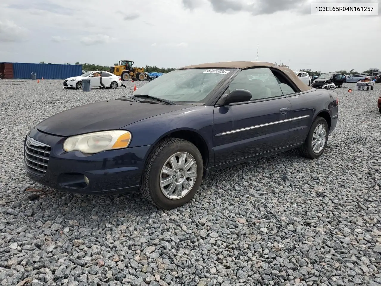2004 Chrysler Sebring Limited VIN: 1C3EL65R04N161257 Lot: 59822635