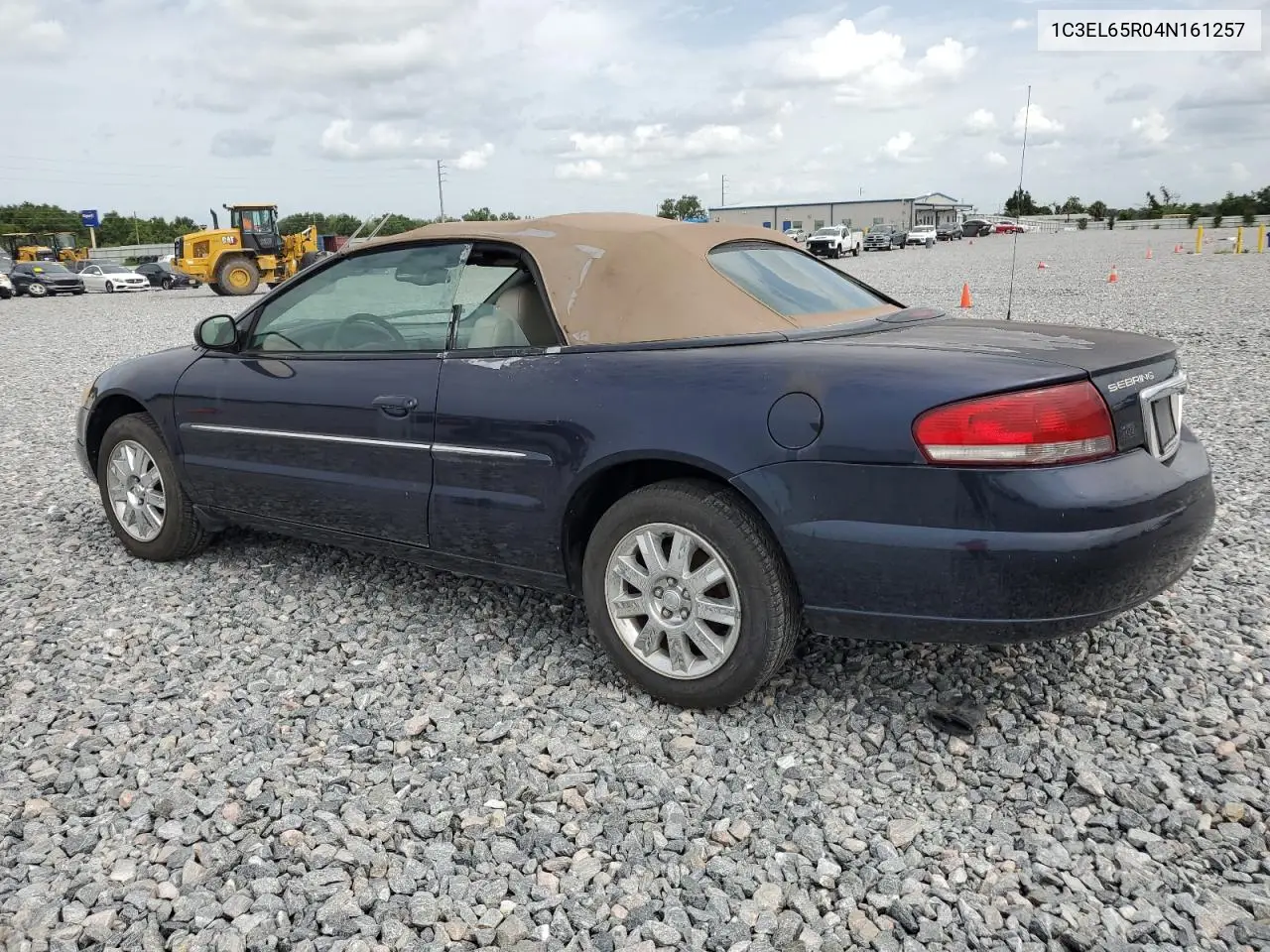 2004 Chrysler Sebring Limited VIN: 1C3EL65R04N161257 Lot: 59822635