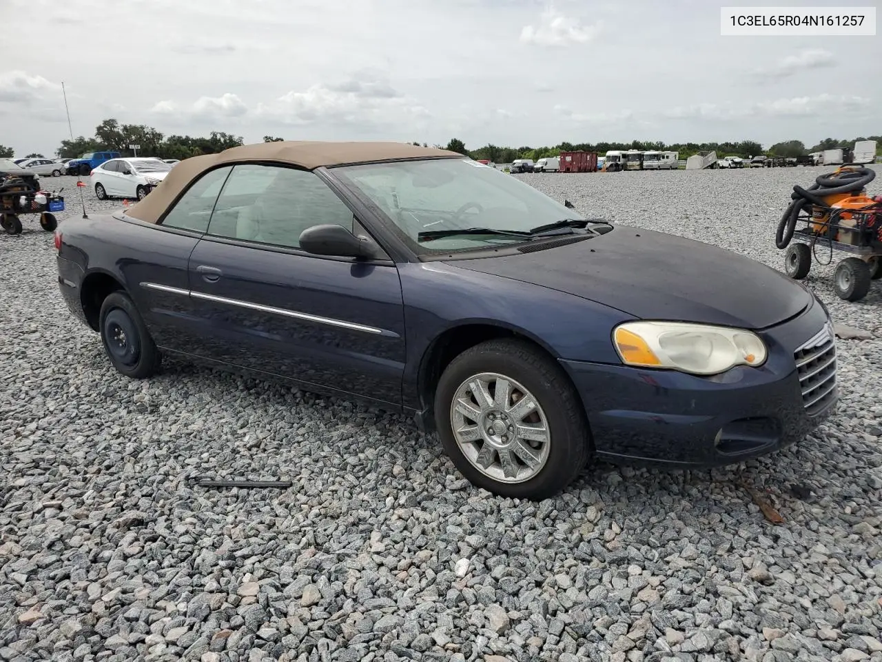 2004 Chrysler Sebring Limited VIN: 1C3EL65R04N161257 Lot: 59822635