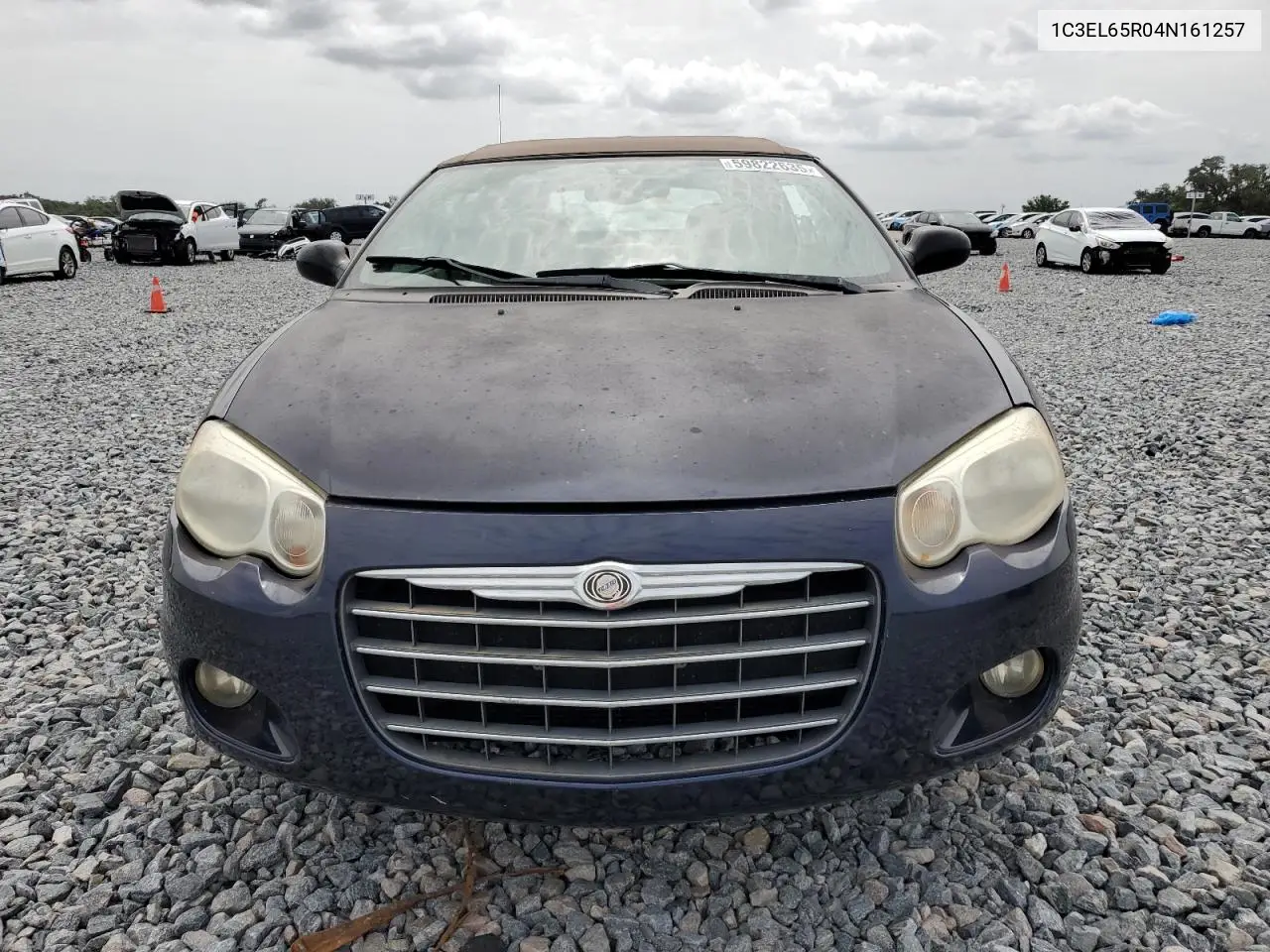 2004 Chrysler Sebring Limited VIN: 1C3EL65R04N161257 Lot: 59822635
