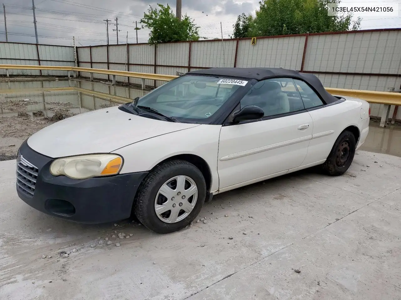 2004 Chrysler Sebring Lx VIN: 1C3EL45X54N421056 Lot: 60220445