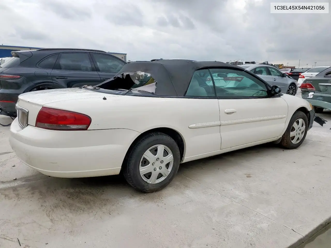 2004 Chrysler Sebring Lx VIN: 1C3EL45X54N421056 Lot: 60220445