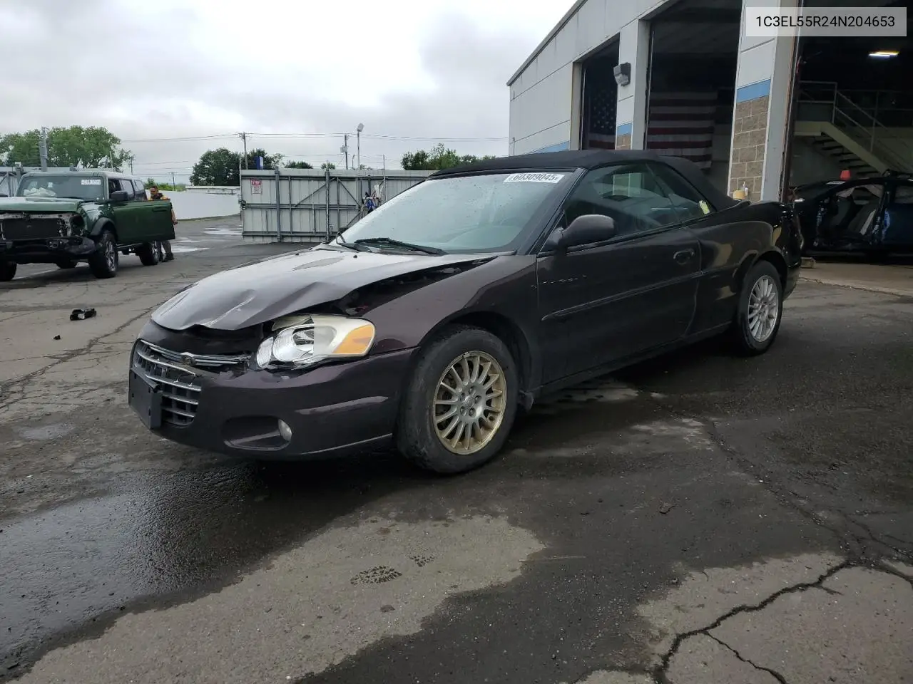 2004 Chrysler Sebring Lxi VIN: 1C3EL55R24N204653 Lot: 60309045
