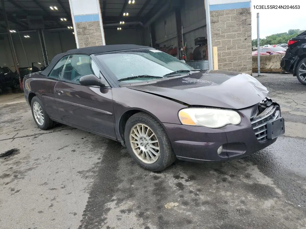 2004 Chrysler Sebring Lxi VIN: 1C3EL55R24N204653 Lot: 60309045