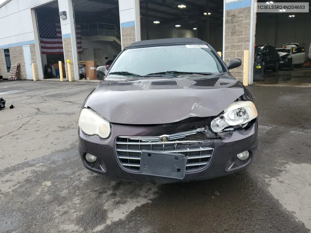 2004 Chrysler Sebring Lxi VIN: 1C3EL55R24N204653 Lot: 60309045