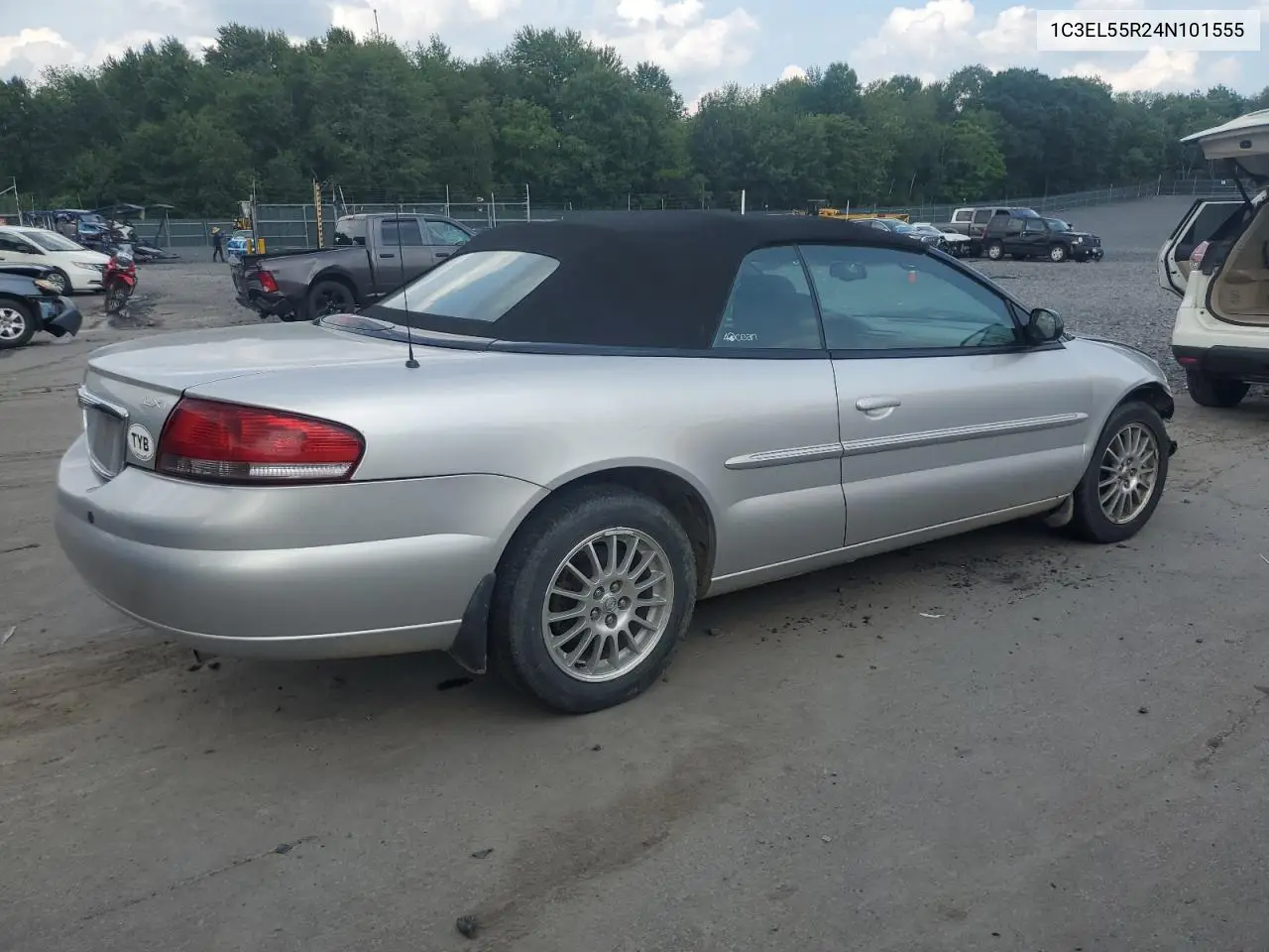 2004 Chrysler Sebring Lxi VIN: 1C3EL55R24N101555 Lot: 62670685