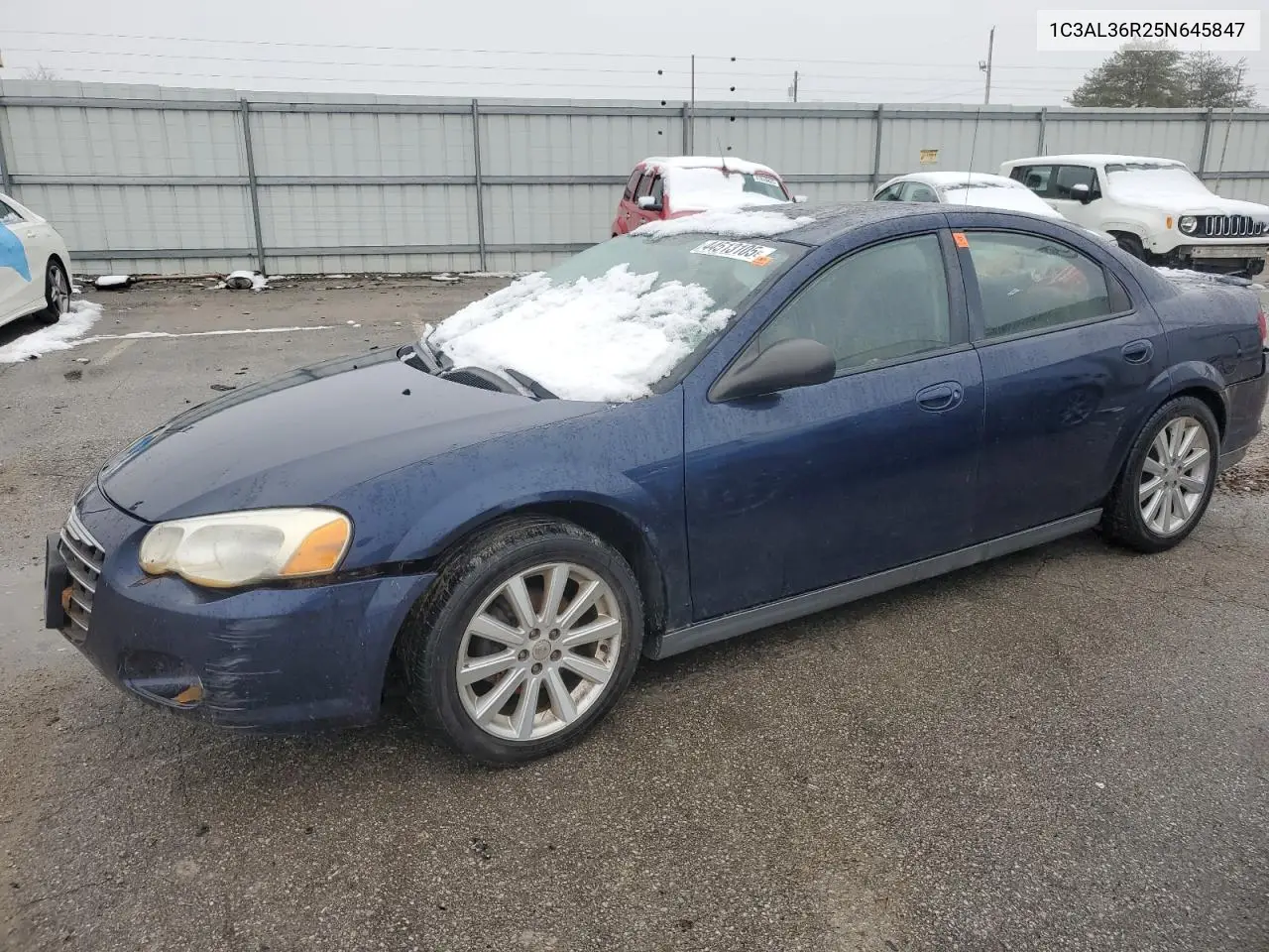 2005 Chrysler Sebring Special VIN: 1C3AL36R25N645847 Lot: 44513105