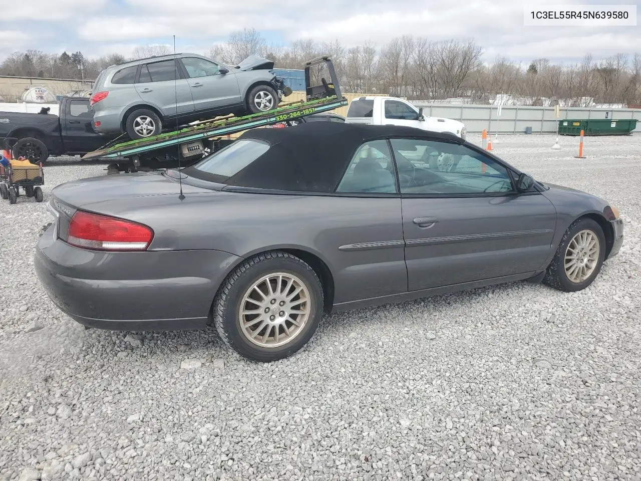 2005 Chrysler Sebring Touring VIN: 1C3EL55R45N639580 Lot: 51017255