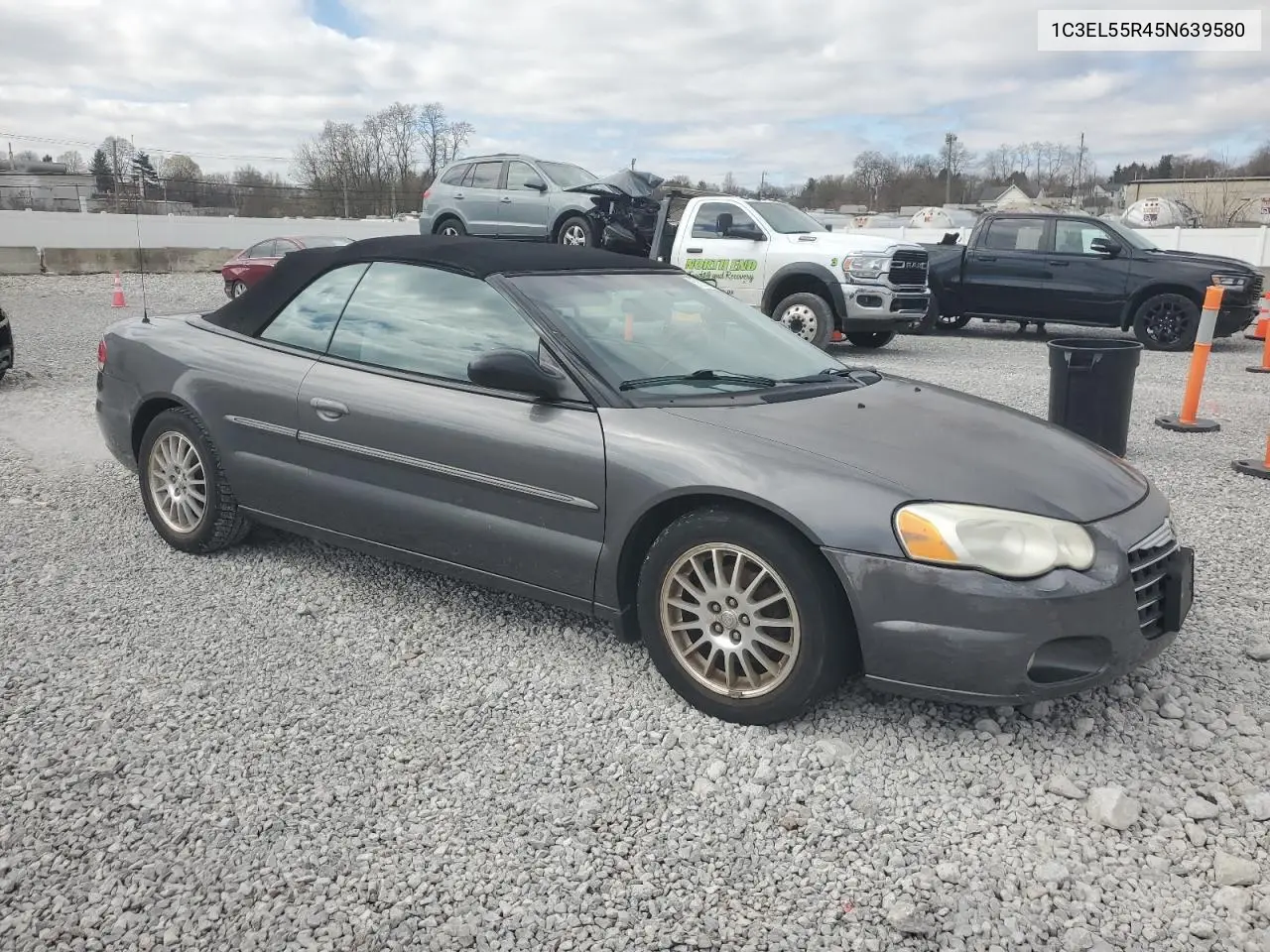 2005 Chrysler Sebring Touring VIN: 1C3EL55R45N639580 Lot: 51017255