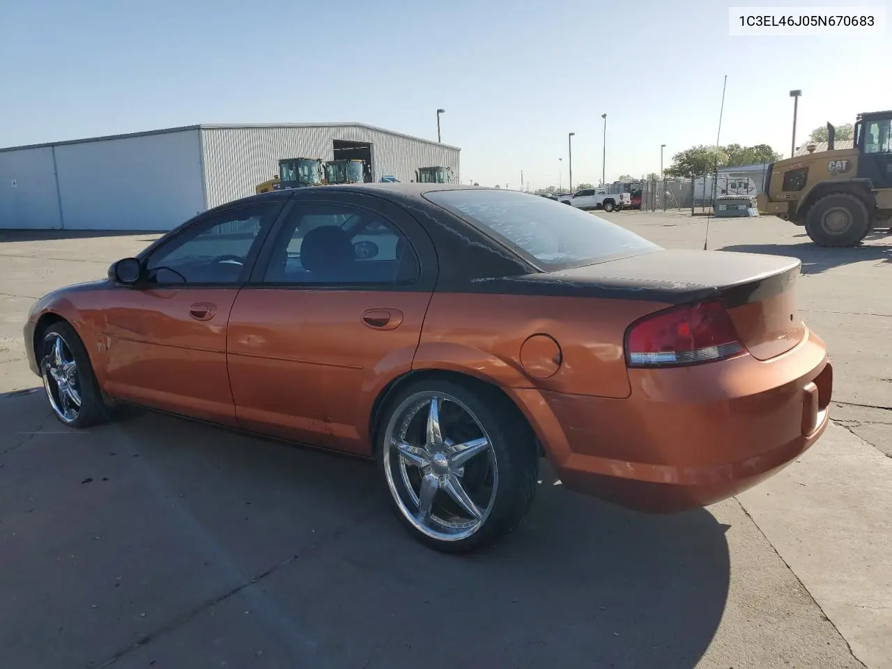 2005 Chrysler Sebring VIN: 1C3EL46J05N670683 Lot: 52030995