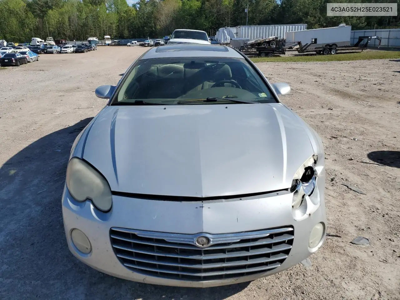 2005 Chrysler Sebring Limited VIN: 4C3AG52H25E023521 Lot: 52287125