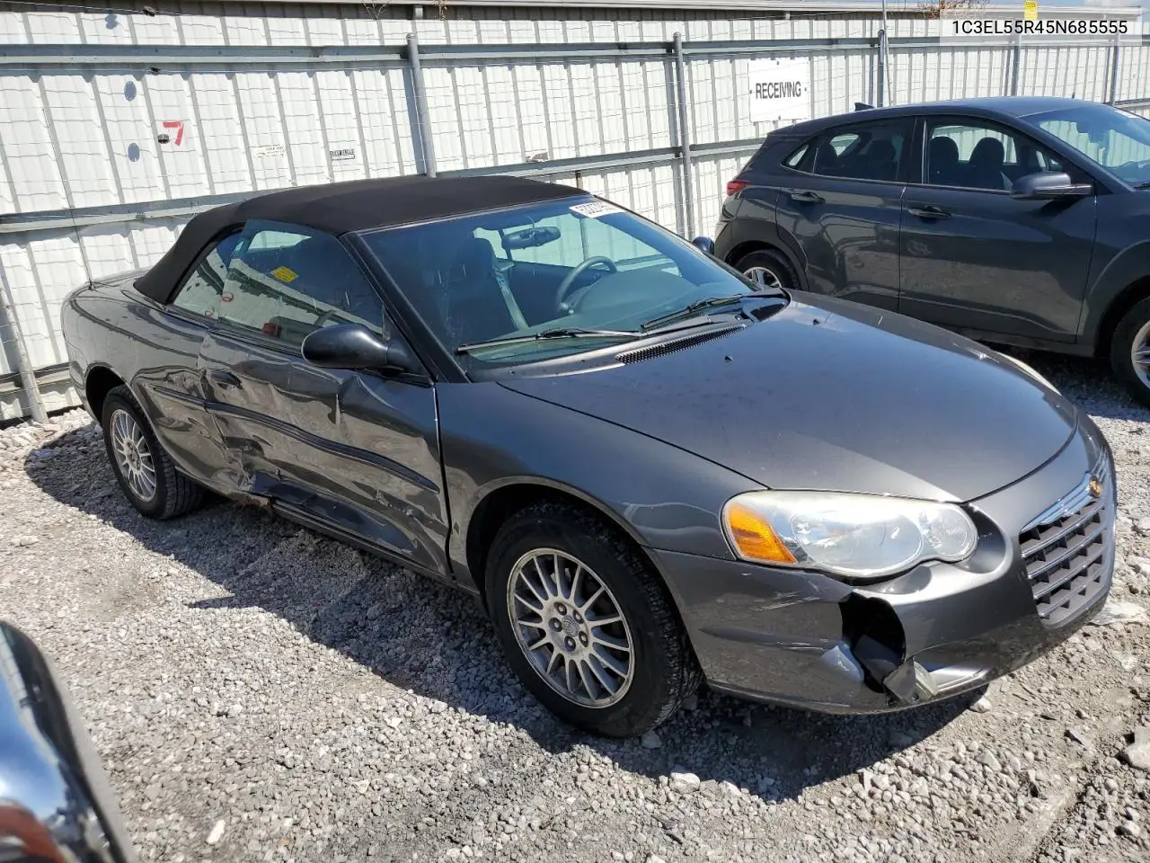 2005 Chrysler Sebring Touring VIN: 1C3EL55R45N685555 Lot: 53227955