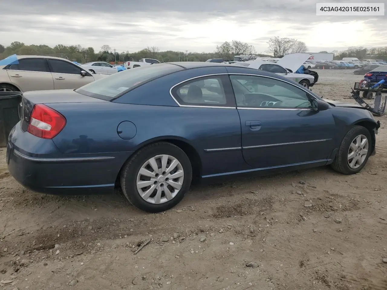 2005 Chrysler Sebring VIN: 4C3AG42G15E025161 Lot: 53842345