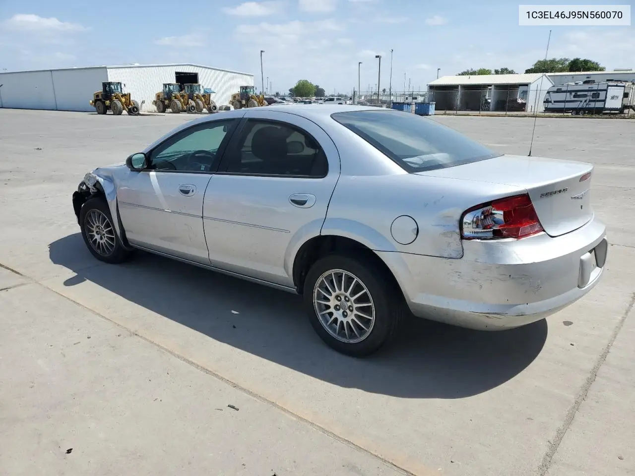 2005 Chrysler Sebring VIN: 1C3EL46J95N560070 Lot: 54560165