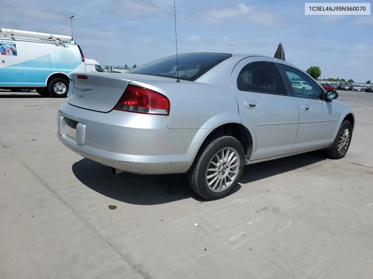 2005 Chrysler Sebring VIN: 1C3EL46J95N560070 Lot: 54560165