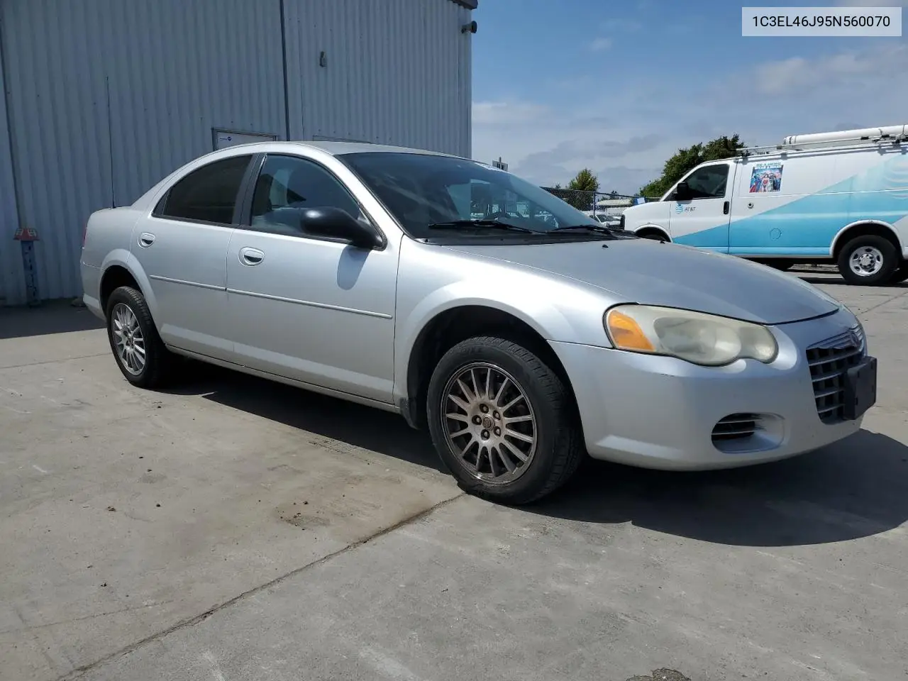 2005 Chrysler Sebring VIN: 1C3EL46J95N560070 Lot: 54560165