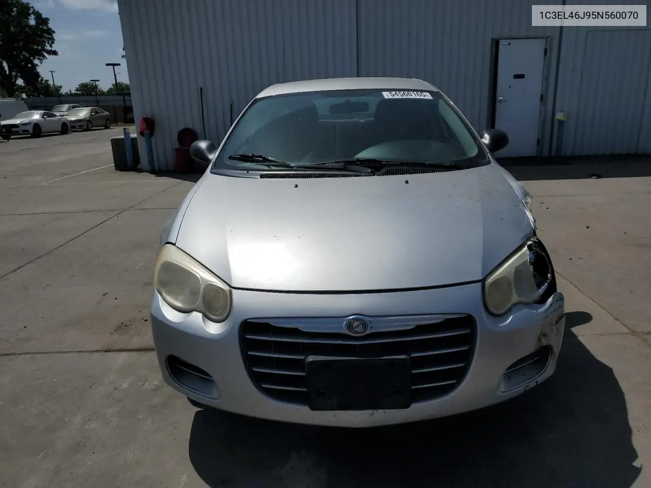 2005 Chrysler Sebring VIN: 1C3EL46J95N560070 Lot: 54560165