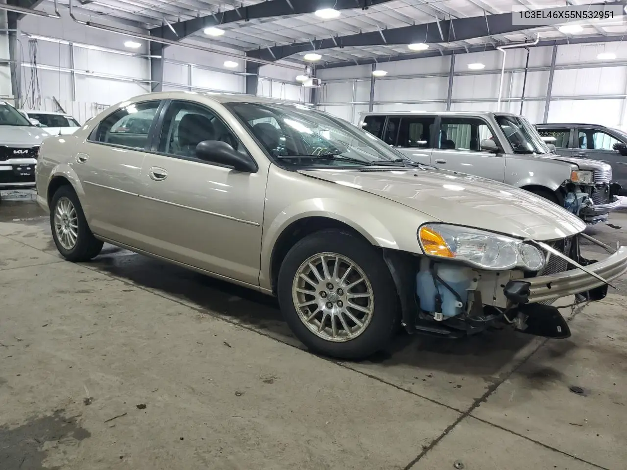 2005 Chrysler Sebring VIN: 1C3EL46X55N532951 Lot: 55161825