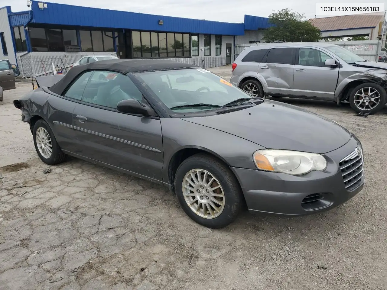 2005 Chrysler Sebring VIN: 1C3EL45X15N656183 Lot: 58348475