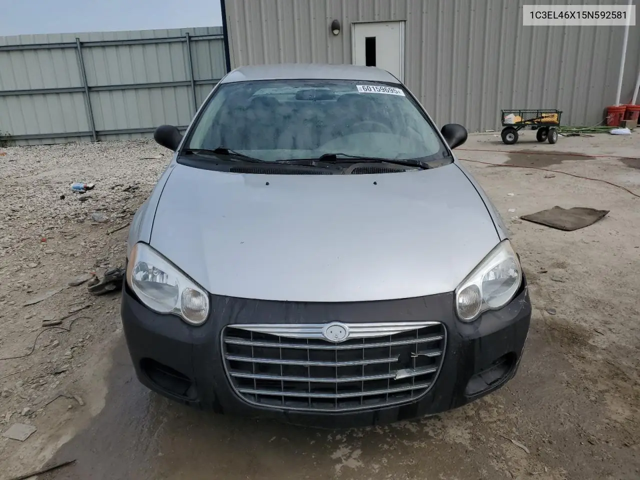 2005 Chrysler Sebring VIN: 1C3EL46X15N592581 Lot: 60159695
