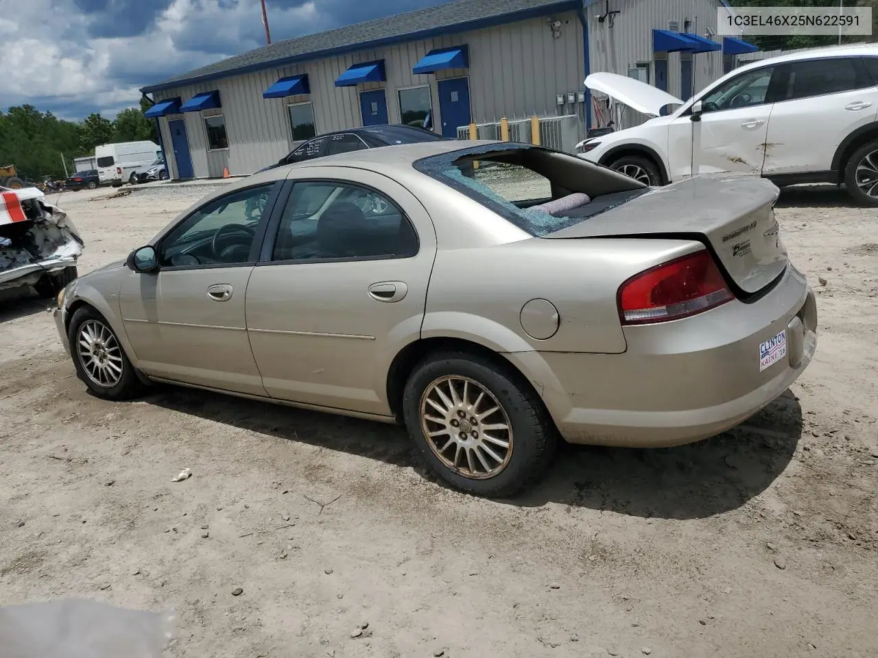 2005 Chrysler Sebring VIN: 1C3EL46X25N622591 Lot: 61383265