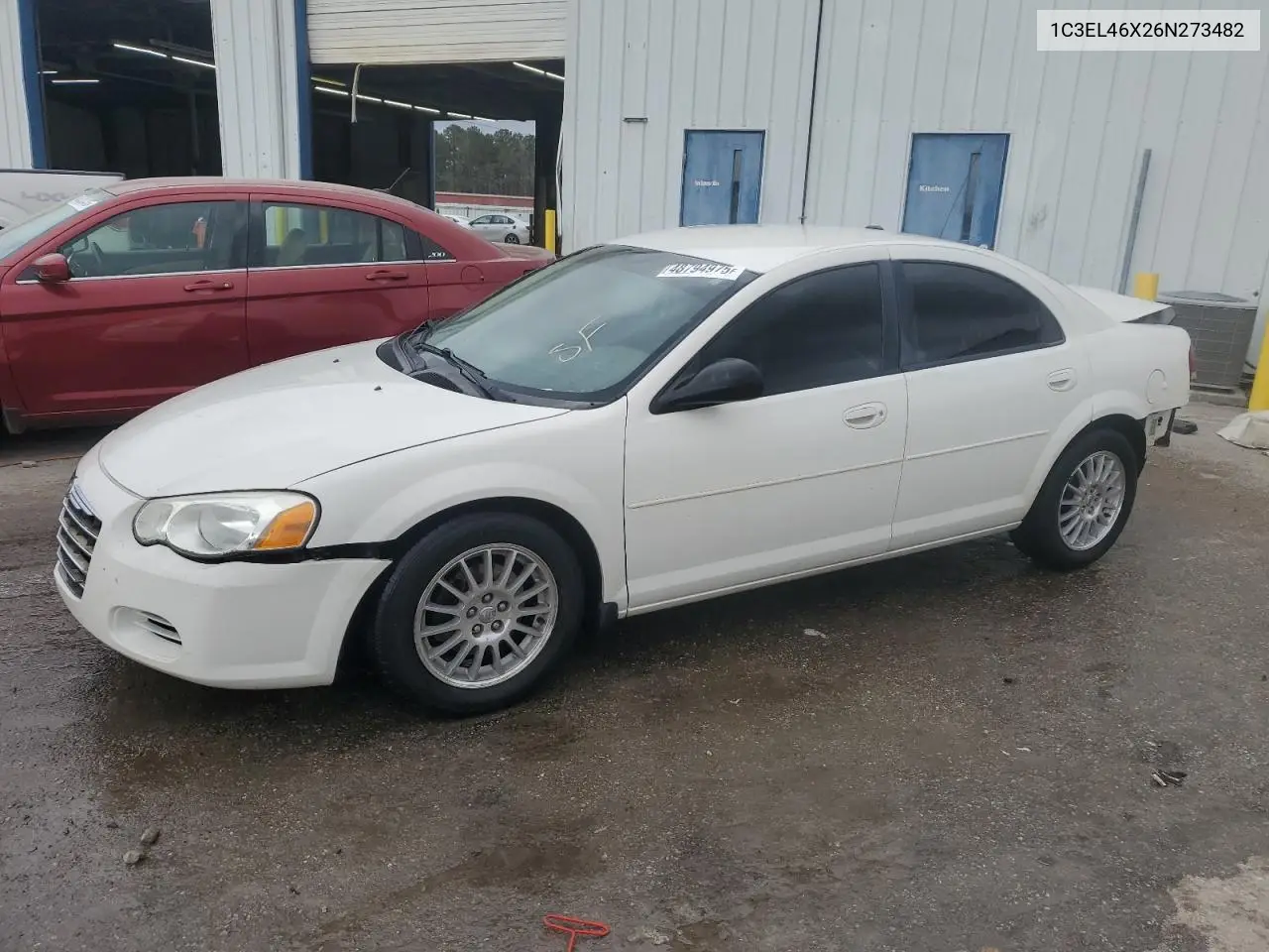 2006 Chrysler Sebring VIN: 1C3EL46X26N273482 Lot: 48794975
