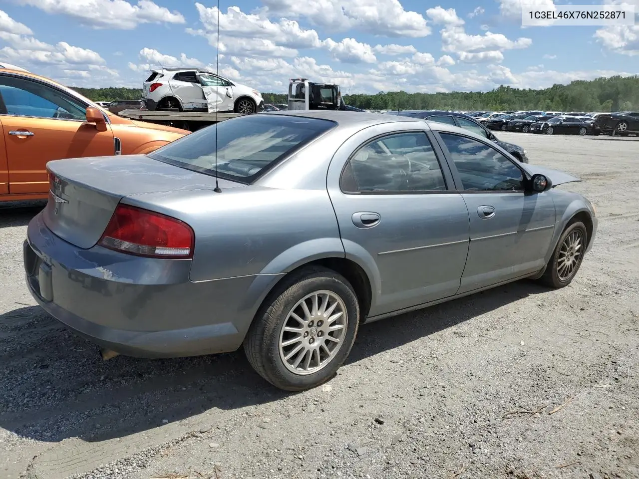 2006 Chrysler Sebring VIN: 1C3EL46X76N252871 Lot: 55848105