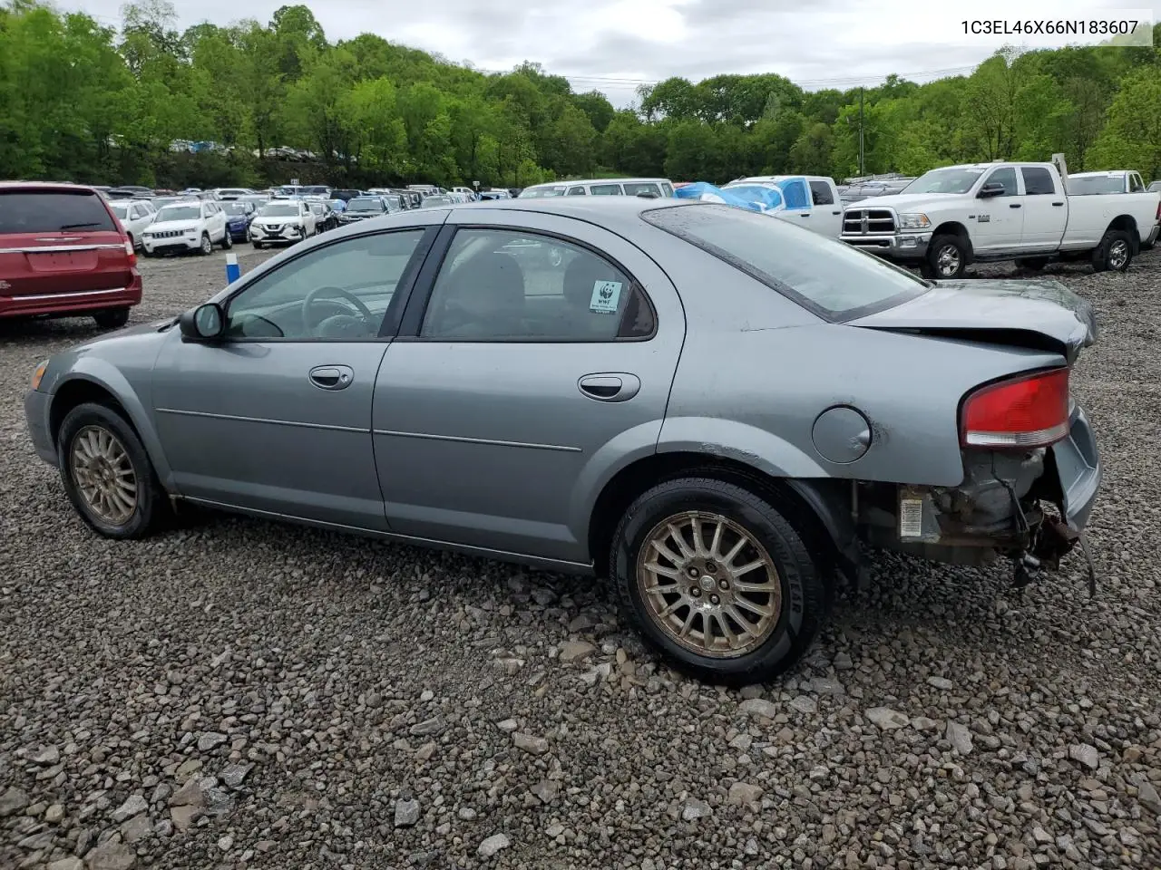 2006 Chrysler Sebring VIN: 1C3EL46X66N183607 Lot: 56274025