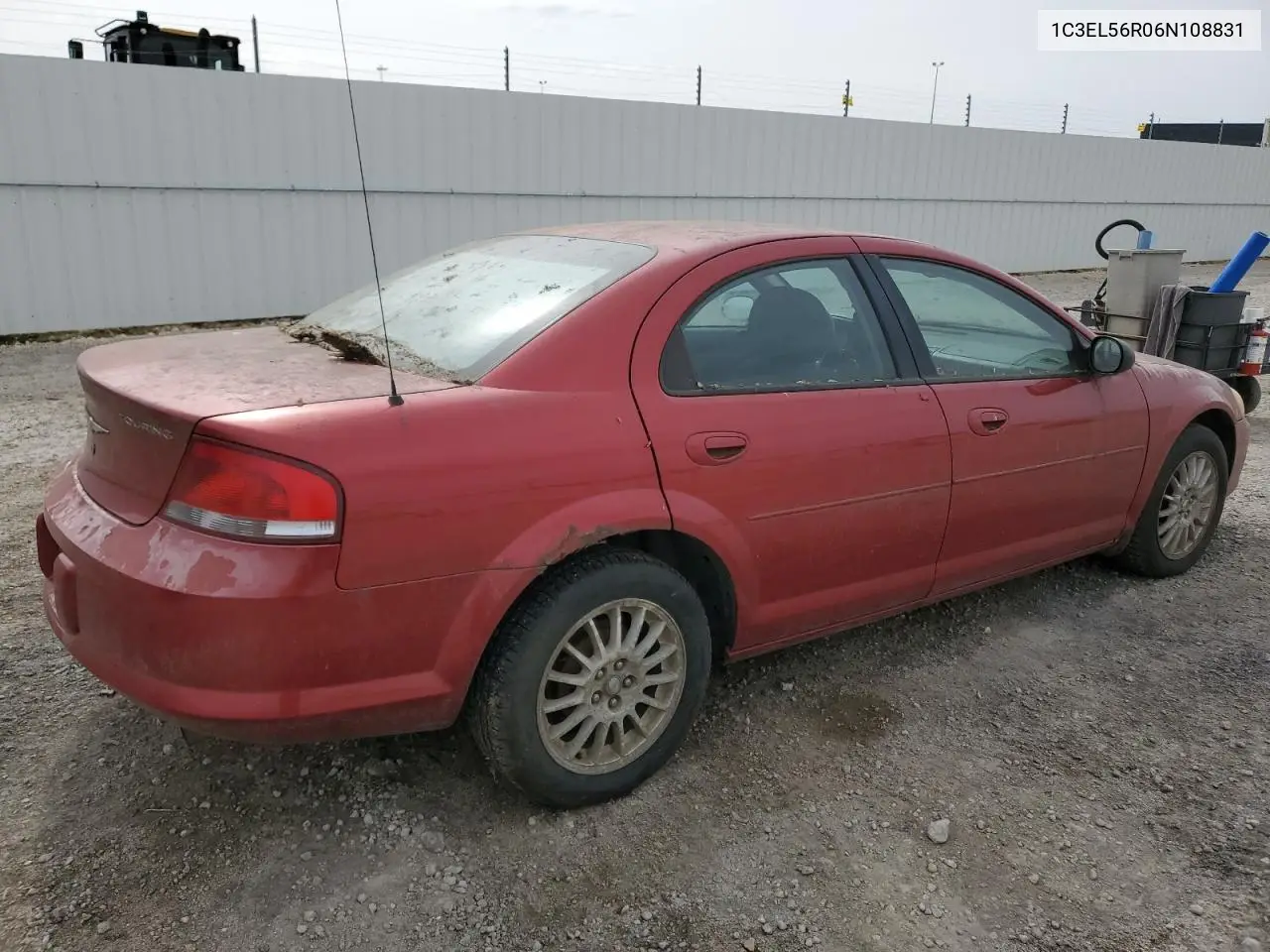 2006 Chrysler Sebring Touring VIN: 1C3EL56R06N108831 Lot: 56468645