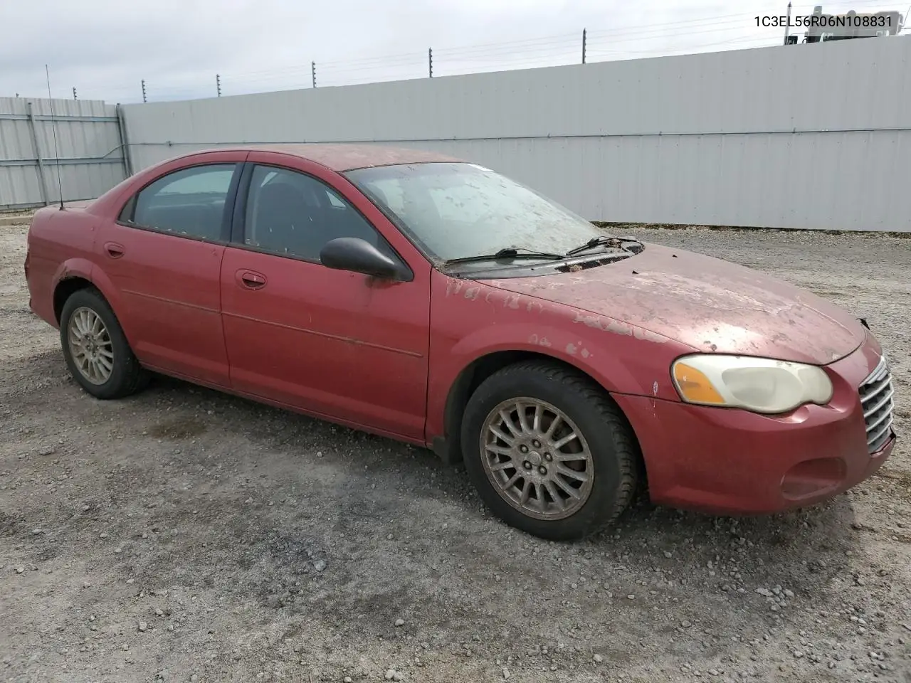 2006 Chrysler Sebring Touring VIN: 1C3EL56R06N108831 Lot: 56468645