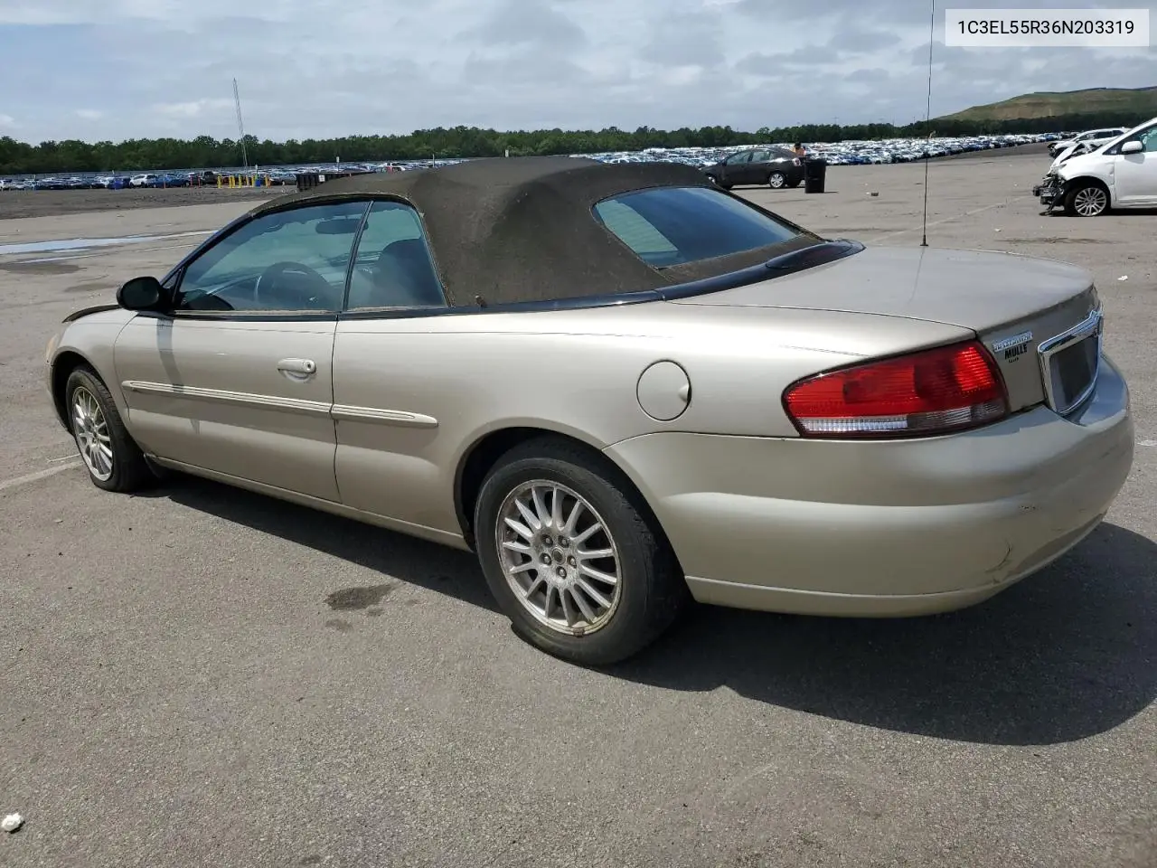 2006 Chrysler Sebring Touring VIN: 1C3EL55R36N203319 Lot: 60989795