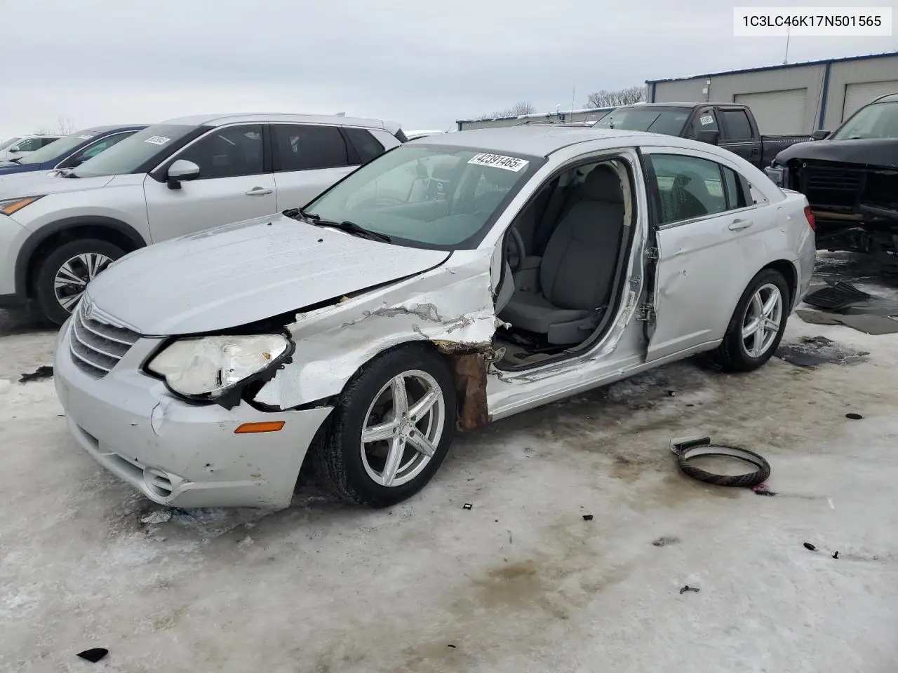 2007 Chrysler Sebring VIN: 1C3LC46K17N501565 Lot: 42391465