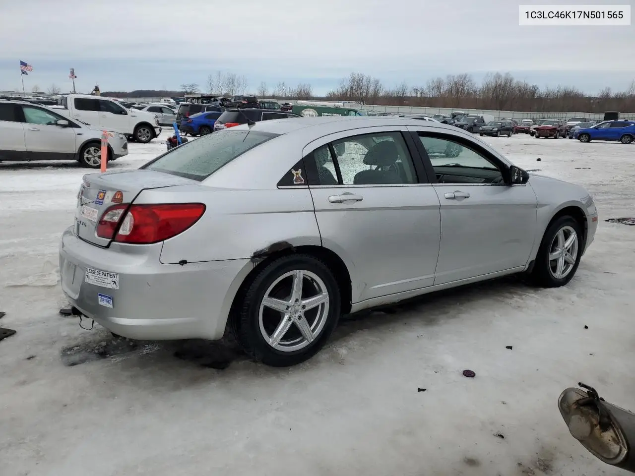 2007 Chrysler Sebring VIN: 1C3LC46K17N501565 Lot: 42391465