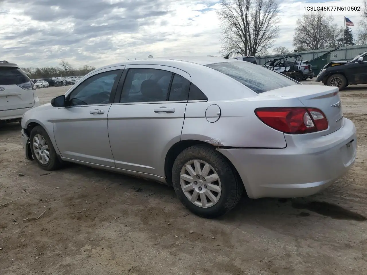 2007 Chrysler Sebring VIN: 1C3LC46K77N610502 Lot: 50245035