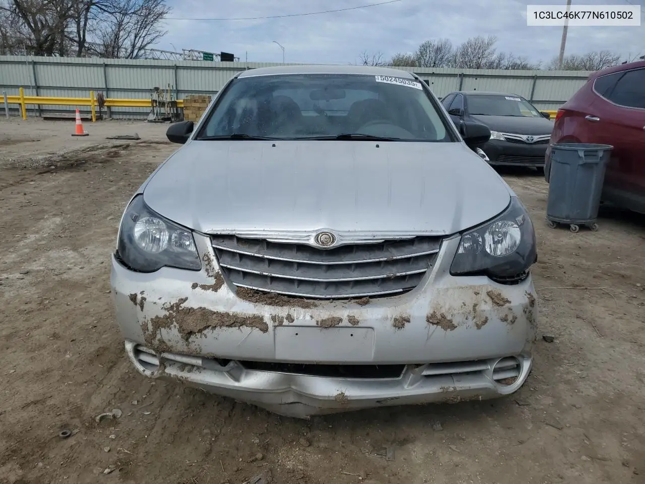 2007 Chrysler Sebring VIN: 1C3LC46K77N610502 Lot: 50245035